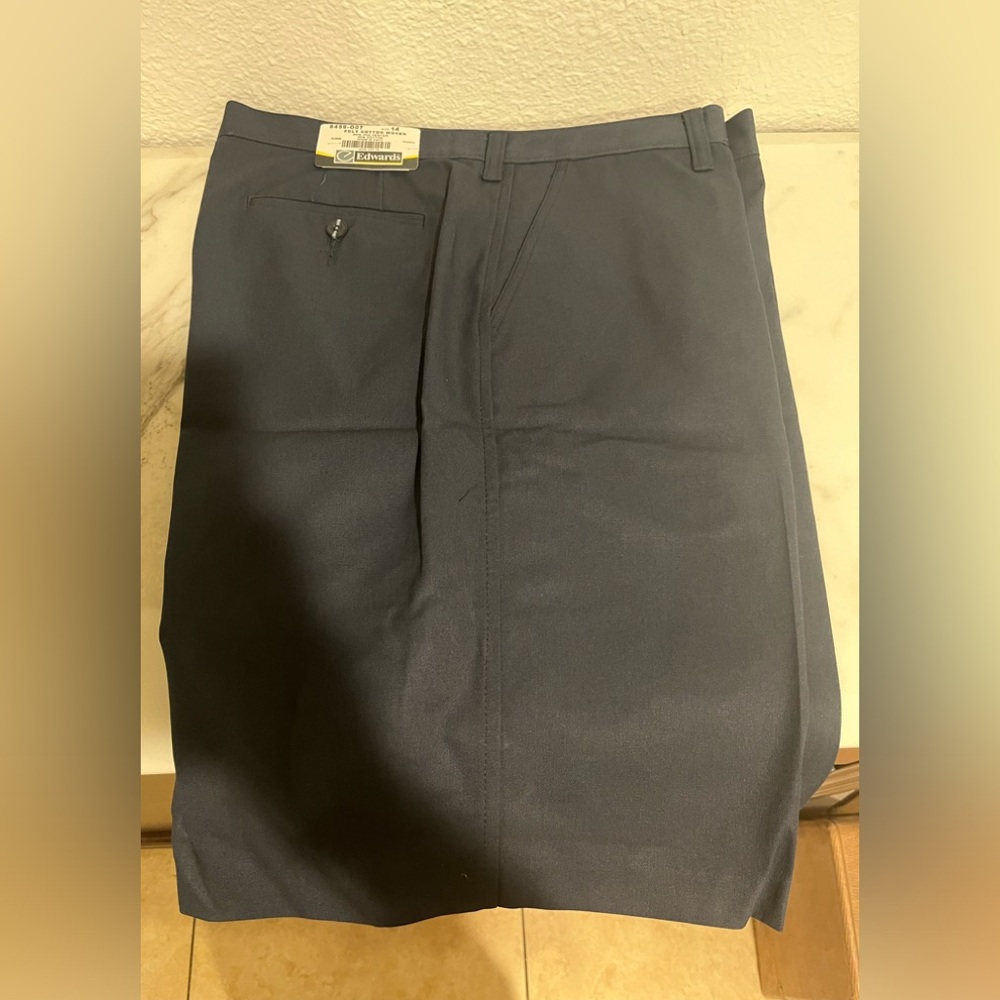 Uniform shorts navy blue women's